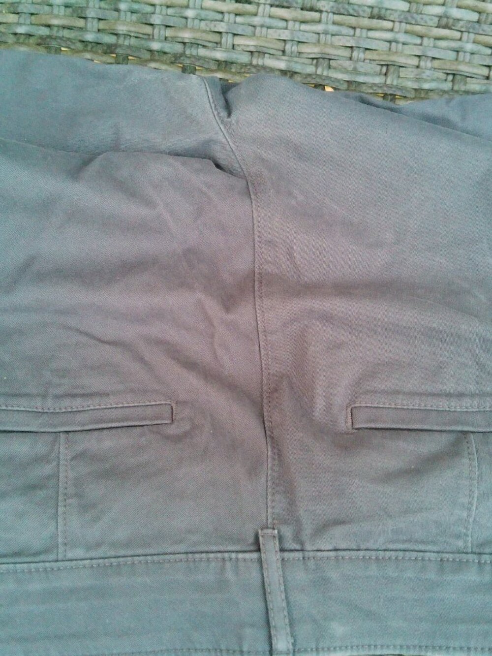 LOFT SIZE 4 DARK CHARCOAL CHINO STYLE PANTS - Picture 3 of 5